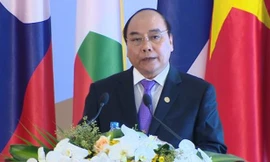 Thủ tướng Nguyễn Xuân Phúc phát biểu khai mạc Hội nghị.