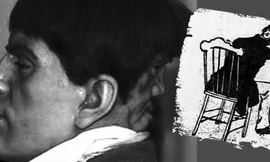 Hình ảnh được cho là của Edward Mordake kèm tranh minh họa trong cuốn Anomalies and Curiosities of Medicine. Ảnh: Hoaxes.