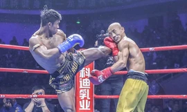 Trận đấu diễn ra tại Nam Kinh (Trung Quốc) hôm 5/11. (Nguồn: Banchamek Gym)