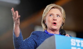 Ứng viên tổng thống Mỹ Hillary Clinton. Ảnh: Reuters.