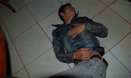 Đối tượng Phan Vũ Minh có biểu hiện ngáo đá tại cơ quan công an.