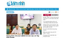 Trang chủ Báo điện tử Tầm nhìn.