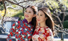 Mỹ Linh, Thanh Tú xinh tươi trong chuyến du lịch Thượng Hải, Nagasaki, Busan