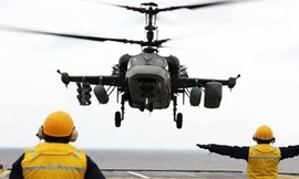 Trực thăng Ka-52K vừa bắt đầu tham gia chiến dịch tại Syria.