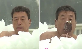 'Băng vương' Trần Khả Tài ở Trung Quốc. Ảnh: DailyStar.