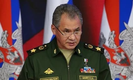 Bộ trưởng Quốc phòng Nga Sergei Shoigu. Ảnh: Sputnik.