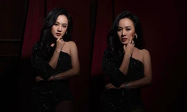 Sắc vóc quyến rũ của BTV Hoài Anh ở tuổi 40 