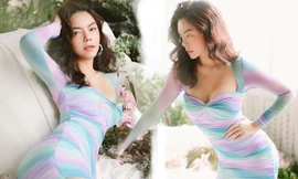 Lột xác sau ly hôn, Phạm Quỳnh Anh tung ảnh khoe vòng 1 nóng bỏng