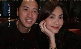 Tăng Thanh Hà hiếm hoi chia sẻ khoảnh khắc hạnh phúc bên ông xã Louis Nguyễn