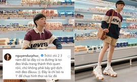 Liên tục bị fan 'tra hỏi' đi siêu thị không đeo khẩu trang, Đức Phúc nói gì?