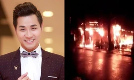 Nhà hàng của MC Nguyên Khang tại Phú Quốc cháy rụi trong biển lửa 