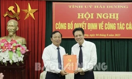 Bản tin 8H: Ban Thường vụ Tỉnh ủy Hải Dương bổ nhiệm, phân công cán bộ chủ chốt
