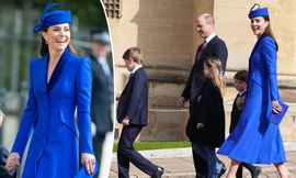 Công nương Kate gây sốt với diện mạo hoàn hảo