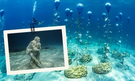 Choáng ngợp trước vẻ đẹp huyền ảo của "bảo tàng dưới nước" đầu tiên trên thế giới