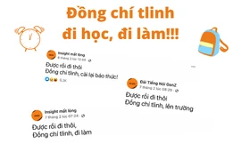 Chưa kịp nghỉ ngơi, "đồng chí tlinh" lại được netizen réo gọi: Lên đồ đi học, đi làm thôi!