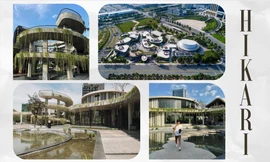 "Đẹp lạ" Bình Dương: Hikari Complex - kiến trúc độc đáo, điểm hẹn mới của Gen Z