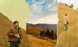 Theo chân Đen Vâu lên đồi Phượng Hoàng mùa cỏ cháy: Mộc mạc mà đầy chất thơ