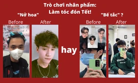 Cả TikTok rần rần "đưa nhau" đi làm tóc đón Tết: Được ăn cả, ngã… thì mất Tết!