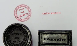 Con dấu Chi cục trưởng thuế ‘dỏm’ tuồn từ nước ngoài về