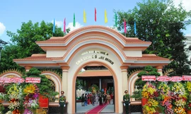 Quân khu 9 khánh thành Khu tưởng niệm Chủ tịch Hồ Chí Minh