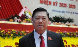 Ông Trần Văn Rón tái cử Bí thư Tỉnh ủy Vĩnh Long