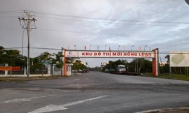 Dự án khu dân cư lô số 5C tại phường Hưng Thạnh (quận Cái Răng), một trong các dự án đã hết thời gian thực hiện. Ảnh: Cảnh Kỳ