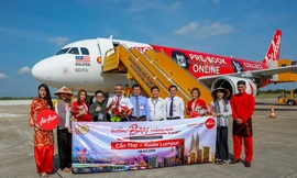 Cần Thơ có đường bay quốc tế đầu tiên tới Malaysia