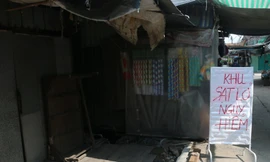 Nguy cơ sạt lở bờ kênh Cái Sắn đe dọa hàng chục hộ dân