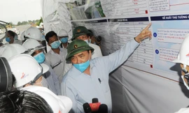 Thủ tướng kiểm tra dự án cao tốc Trung Lương – Mỹ Thuận