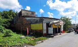 Dự án phúc lợi công cộng “bị làm khó” bởi một hộ dân