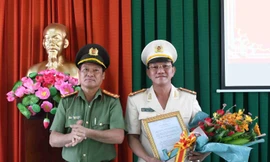 Bộ Công an bổ nhiệm, điều động nhiều nhân sự tại Công an Tiền Giang