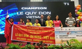 Học sinh Đà Nẵng giành chức vô địch Robothon Quốc tế 
