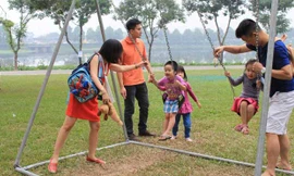 Xích đu gập – ý tưởng của KTS Nguyễn Tiến Phong