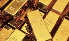 Tuần mới, vàng bật tăng gần 100.000 đồng/lượng. Ảnh minh họa