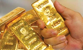 Cuối tuần, giá vàng giảm chạm đáy. Ảnh minh họa