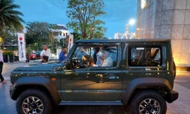 Hình ảnh thực tế mẫu xe gây sốt thị trường châu Á tại Việt Nam