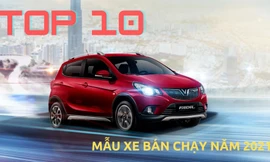 Top 10 ô tô bán chạy nhất năm 2021 tại Việt Nam