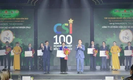 PNJ dẫn đầu top 10 Doanh nghiệp phát triển bền vững 2022 lĩnh vực thương mại dịch vụ 
