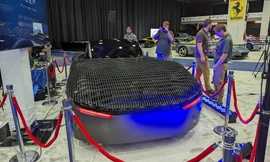 Cận cảnh mẫu xe bay 'độc nhất vô nhị' tại triển lãm ô tô Mỹ