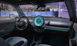 Hé lộ nội thất độc đáo của Mini Cooper EV 2024