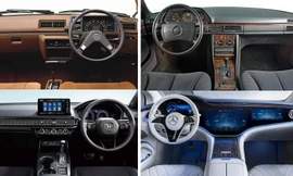 Nội thất của các mẫu xe nổi tiếng thay đổi ra sao qua 40 năm?