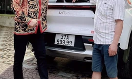  Kia Sonet biển ngũ quý 9 cập bến Hà Nội