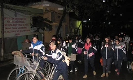 Các trường được linh động giờ tan lớp