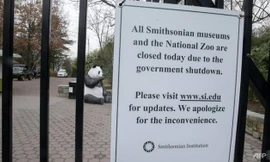 Vườn thú quốc gia ở Washington là một trong những nơi phải đóng cửa vì chính phủ liên bang đóng cửa một phần. (Ảnh: Reuters)