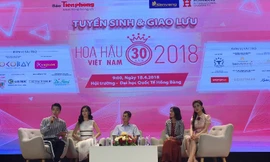 Sinh viên Hồng Bàng hào hứng tham gia Tuyển sinh Giao lưu Hoa hậu VN