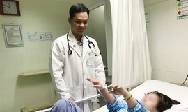 Dù chỉ mới 22 tuổi nhưng bệnh nhân N đã bị đột quỵ