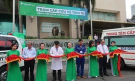 Trạm cấp cứu vệ tinh 115 thứ 27 tại TPHCM đi vào hoạt động