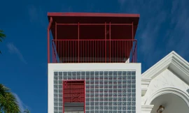 Ấn tượng với ngôi nhà với tông màu bắt mắt