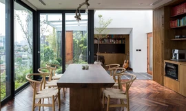 Cách đưa cây xanh vào không gian để tạo nhà trong vườn giữa phố