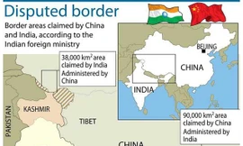 Khu vực tranh chấp chủ quyền giữa Ấn Độ và Trung Quốc